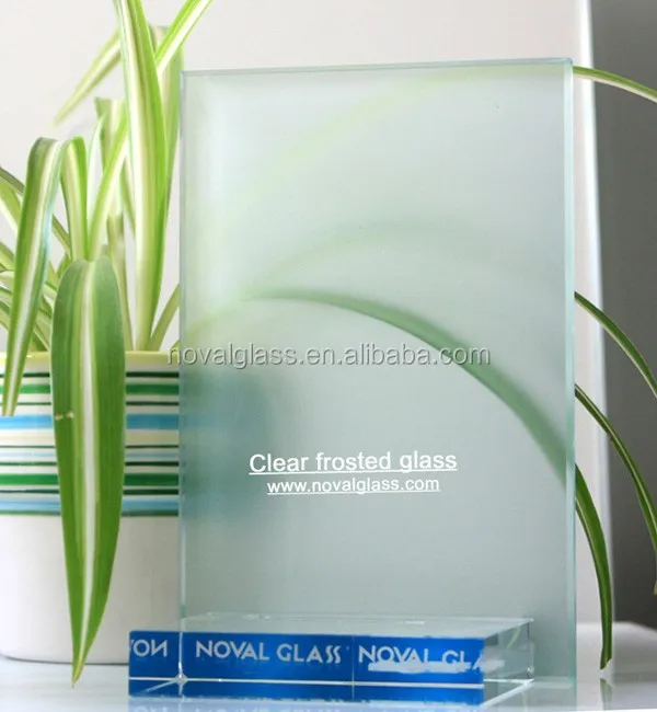 curtain wall, 3-19mm curtain wall, non-finger-print acid etched glass facade