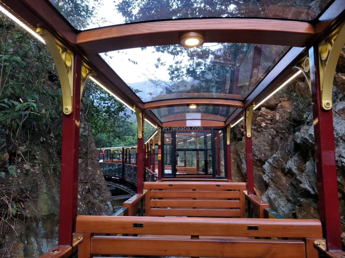 
Classic luxury Train for forest travel 