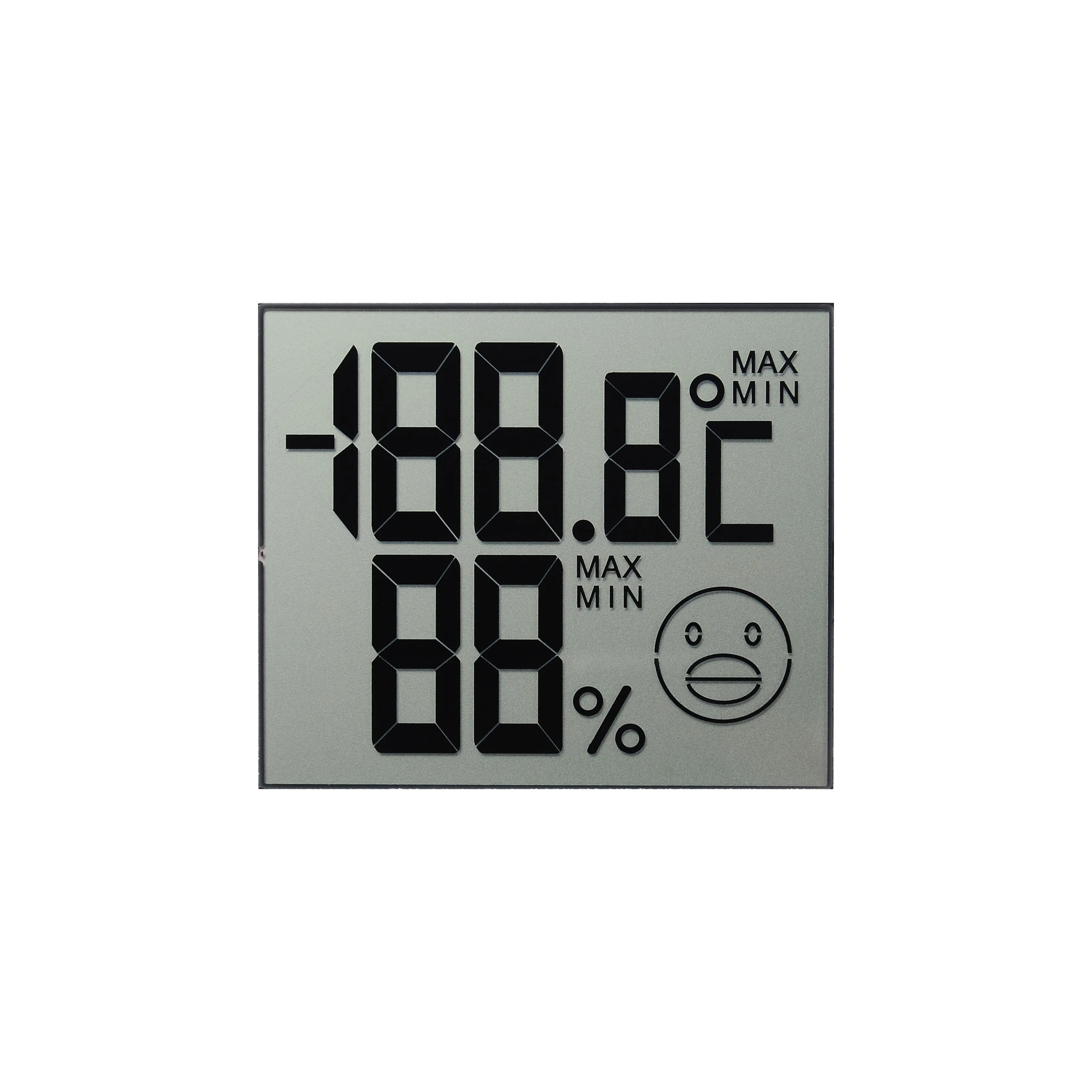 TN LCD Calculator Screen Monochrome LCD High Resolution Alphanumeric LCD