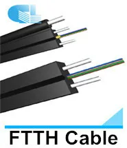 Multimode or single mode indoor ftth cable drop out cable pull equipment