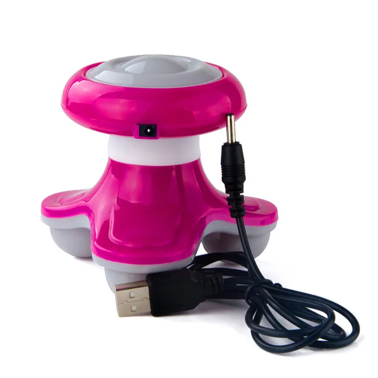 Оптовая продажа, дешевый портативный электрический USB мини-массажер для расслабления тела