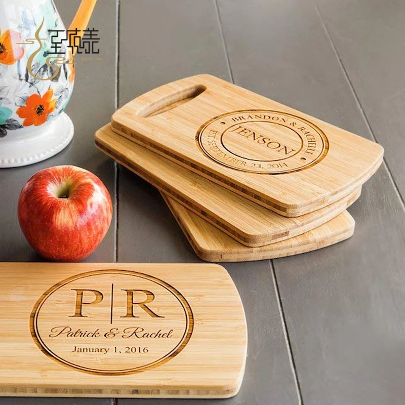 Rustic Carved Wood Cutting Board Olive Wood Cutting Board for Kitchen