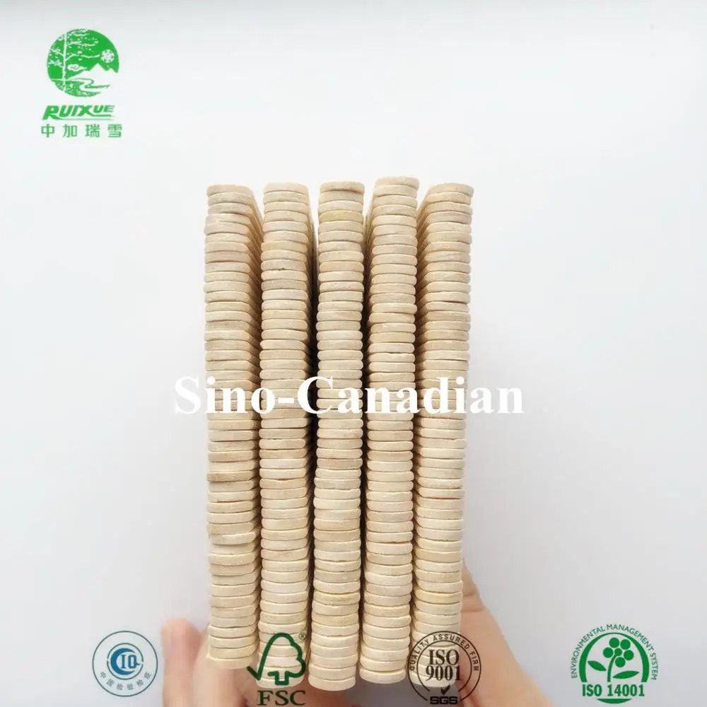 bulk / bundled birch wood ice cream stick with printed brand logo