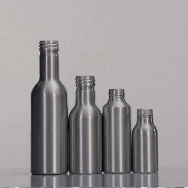 
30ml 50ml 100ml 150ml 200ml 300ml 500ml 1000ml Empty Metal Aluminum Bottle for Cosmetic Oil, Empty Perfume Aluminum Bottles 