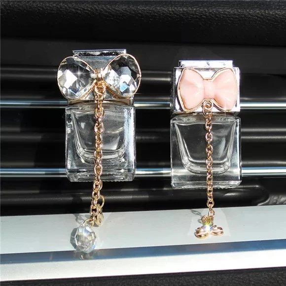 Автомобильный освежитель воздуха на вентиляционное отверстие автомобильный флакон для кондиционера пустые квадратные отверстия на вентиляционную решетку духи автомобильный освежитель воздуха флакон с