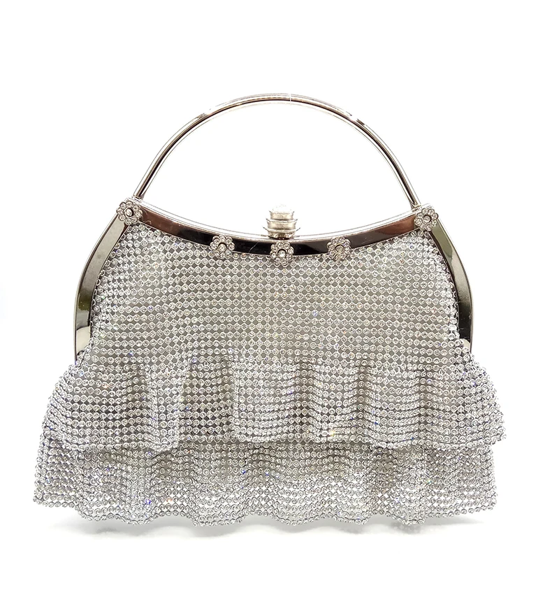 
Luxury ladies diamond tote bag evening dinner clutch bag 
