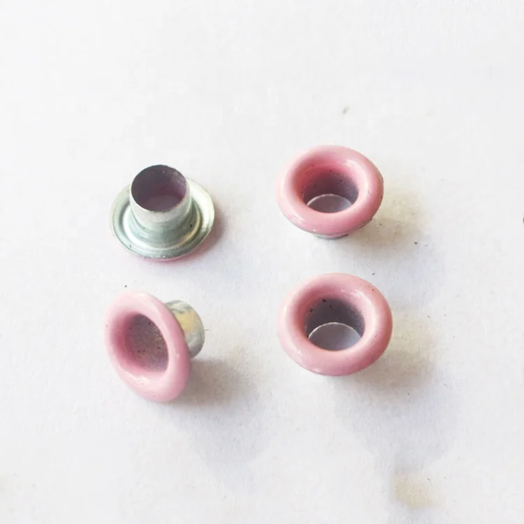 Wholesale high quality hardware accessories designer custom gold plating bag accessory d-ring shoe hat metal eyelet