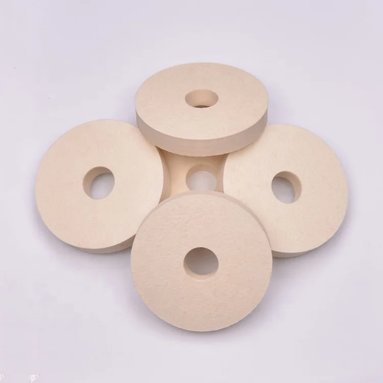 
high quality marble floor felt polishing pad buffing wheel 
