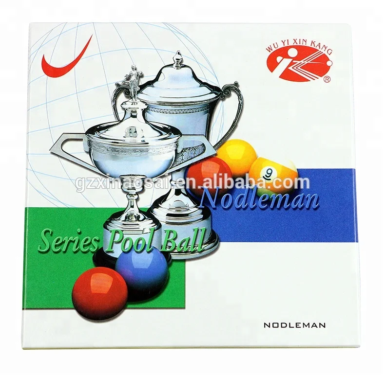 Cheap Billiard Accessories 16pcs Pool Table Set Balls Silver Cup Size 2.25 Inch 9 Ball Pool Balls Set