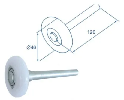 Sectional Garage Door Hardware Cable Drum