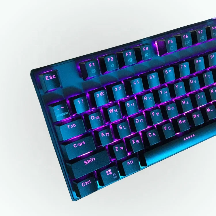 104 KEYS MEILLER NEW PRODUCT Mechanical keyboard gaming with RGB Backlight for Gamers -US /IT /ES /FR /UA Layout