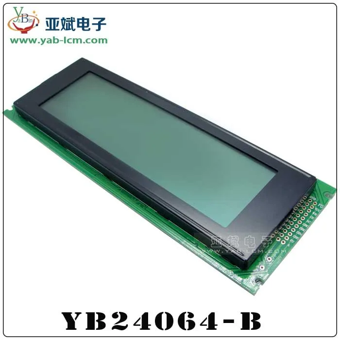 Cob Graphic Dot Matrix Lcd Module 240 * 64 Chinese Characters Display