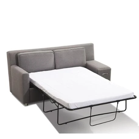 Современный тканевый секционный складной диван-кровать Mid-century, махровый угловой диван