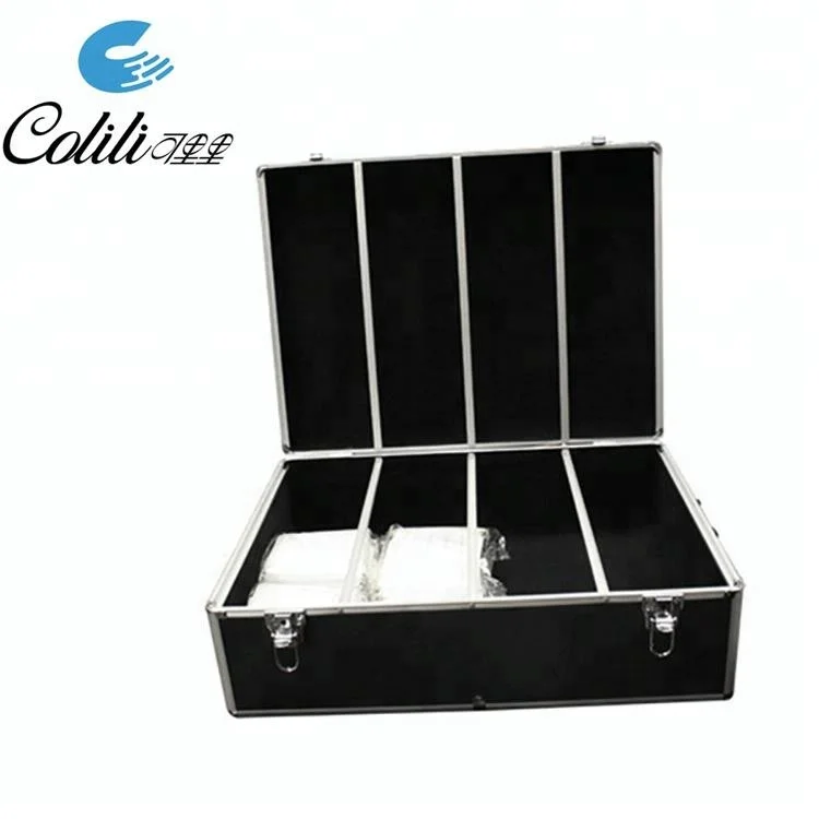 
Large custom portable aluminum 1000 CD storage tool case 