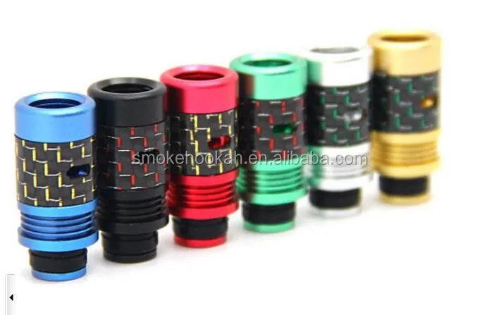 Buy lastest 510 drip tips the best e cigarette box mod rda tank carbon fiber drip tip 510 on sale