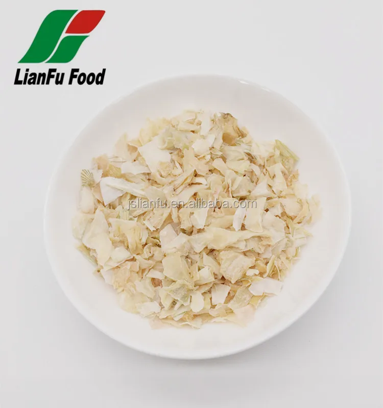 Dehydrated onion AD dried white onion flakes (10x10mm)