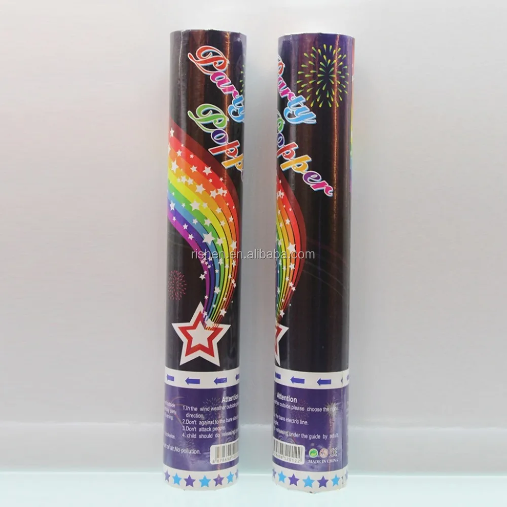 Chinese factory good quality confetti party popper