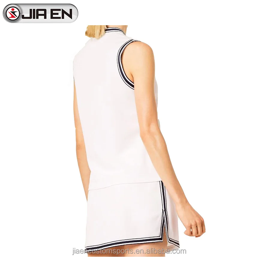 
Wholesale sublimation printing netball uniforms custom newest tennis wear 
