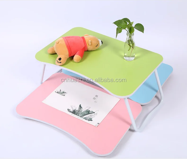 Folding W-shape Legs Laptop Table For Student Study Mesa Plegable Para Laptop