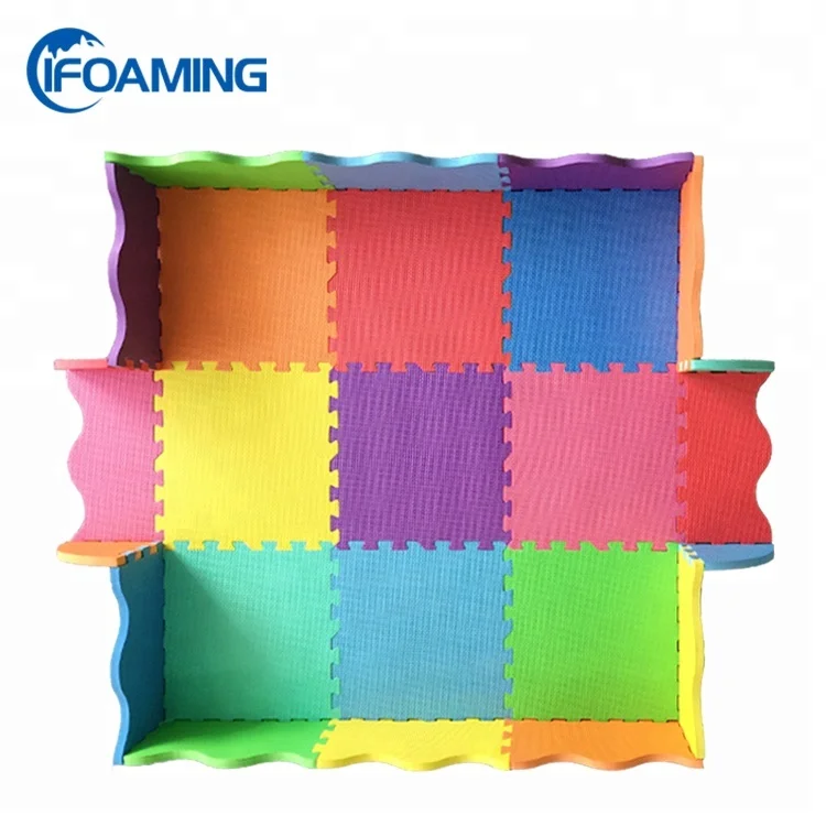 Pastel Colour EVA Kids Play Mat Baby Non-Toxic Foam Fence Puzzle Mat