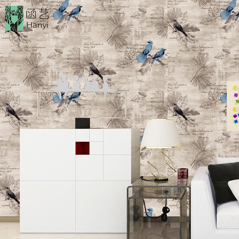 Eco-friendly pvc vinyl beautiful flower wallpaper designs simple islamic wallpaper