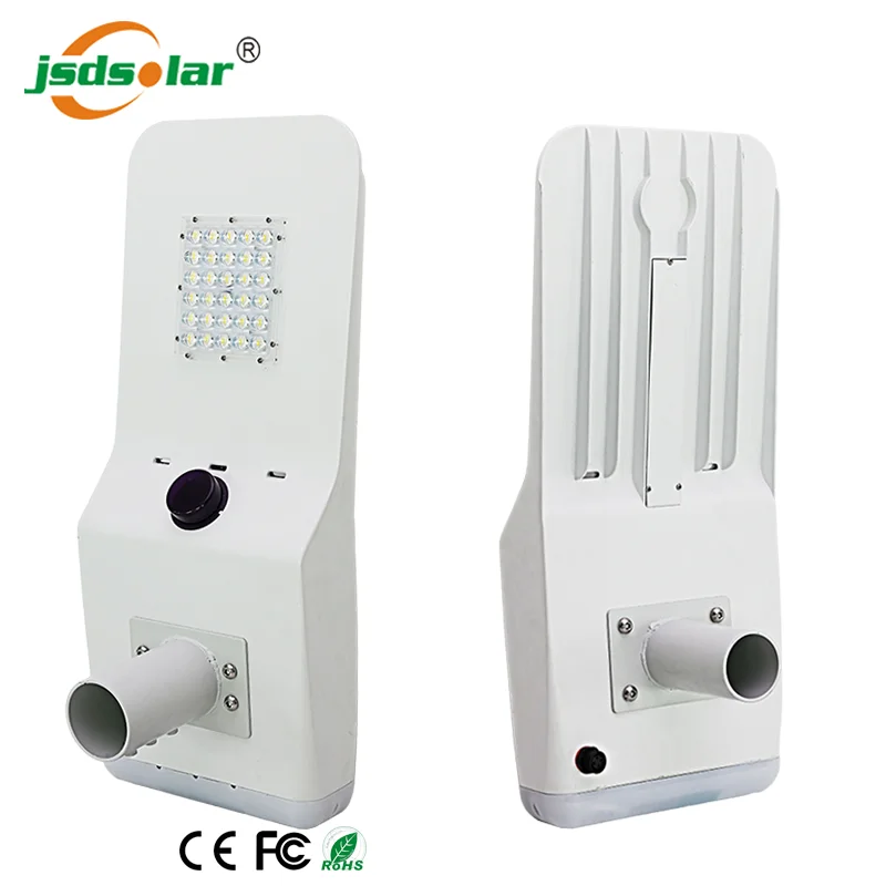 Best all in one high power intelligent led 30w 40w 50 watt 60w integrated solar street light with pole 80W