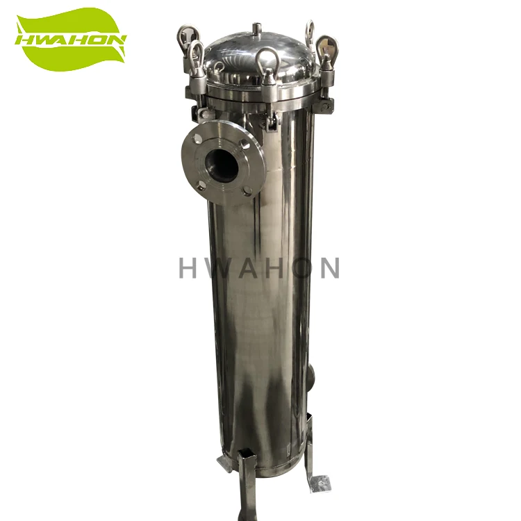 Industrial Stainless Steel Micro Precision Cartridge Water Filter Housing for Water Purification System