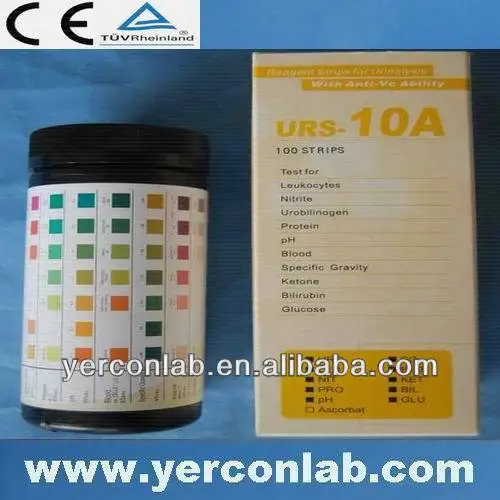 
Multistix 10SG urine test strips URS-10A 100pieces/bottle 