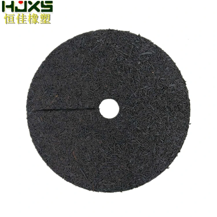 Hot selling 50cm rubber mulch tree ring