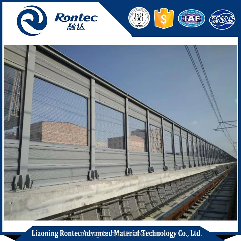 
aluminium acoustic foam panel for outdoor sound barriers 
