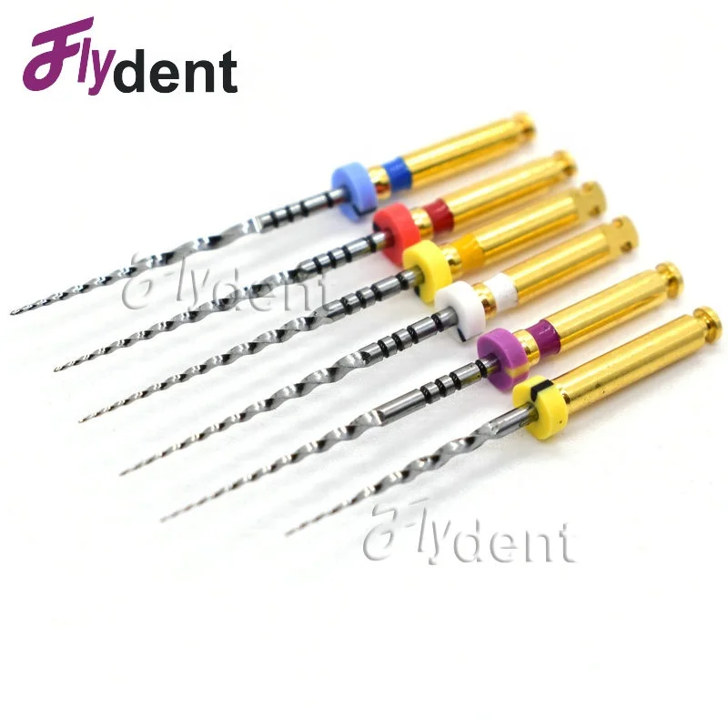 dental instrument rotary super files engine golden files heat activation dental tool for dentist material