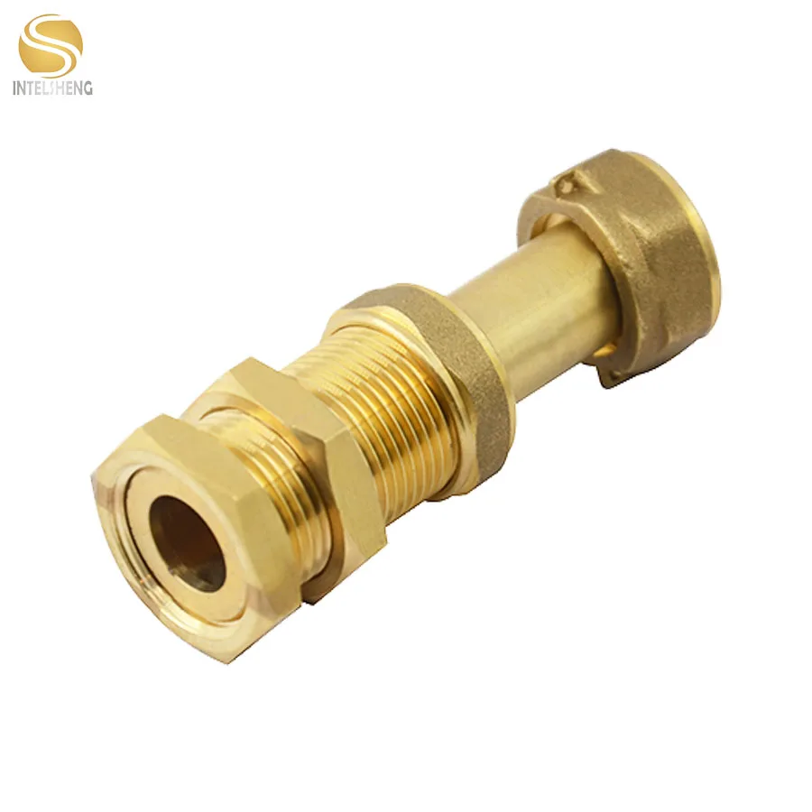 topflow top Quality brass fittings oem 1/2 inch pneumatic quick connectors brass fittings for fuel lines