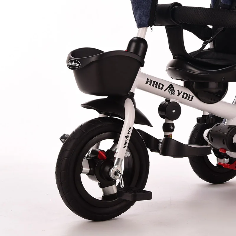 Высококачественный детский трехколесный велосипед 4 в 1, Прямая продажа с завода, детский трехколесный велосипед в русском стиле