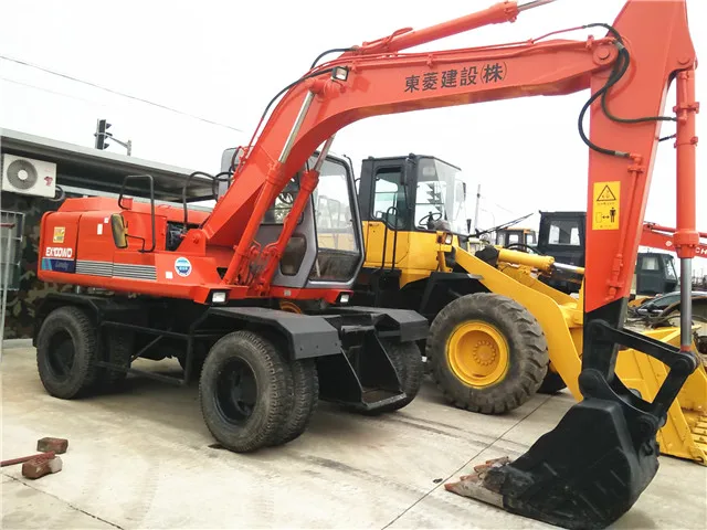 
Original Japan Hitachi EX100WD-1 Wheel Excavator, Hitachi EX100 Wheeled Excavator for sale,hitachi ex100wd-1 wheel excavator 