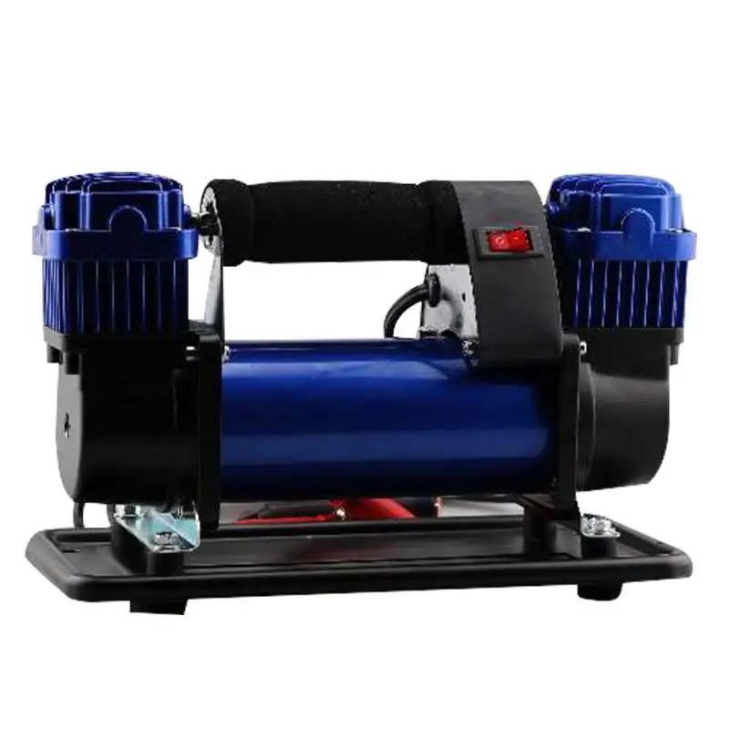 Low price of 12V metal car air compressor heavy duty air compressor;portable compressor