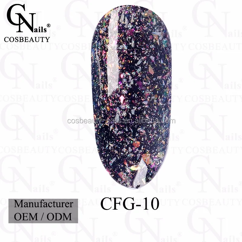 Hot Sale High Quality chameleon FLAKE GEL POLISH Fantastic Color Easy Soak Off UV/LED Gel for Nail Art