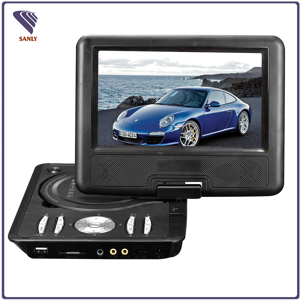 Comfortable new design battery powered portable dvd player aa 20 inch