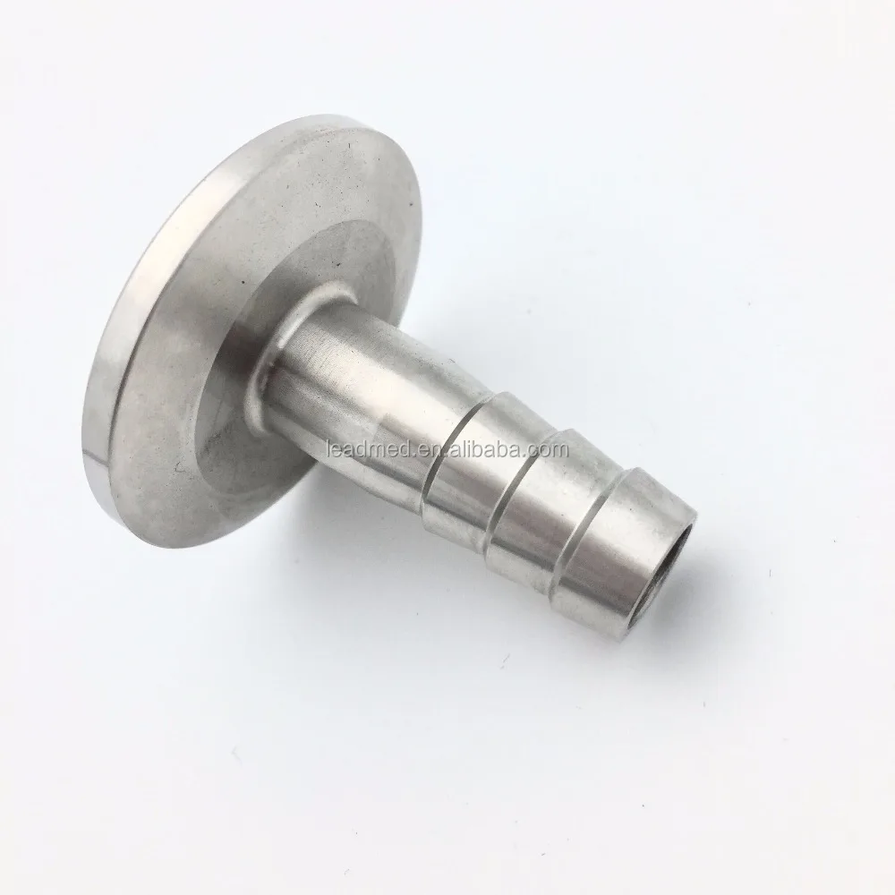 KF Nozzle stainless steel vacuum flange pipe fittings hose adaptor