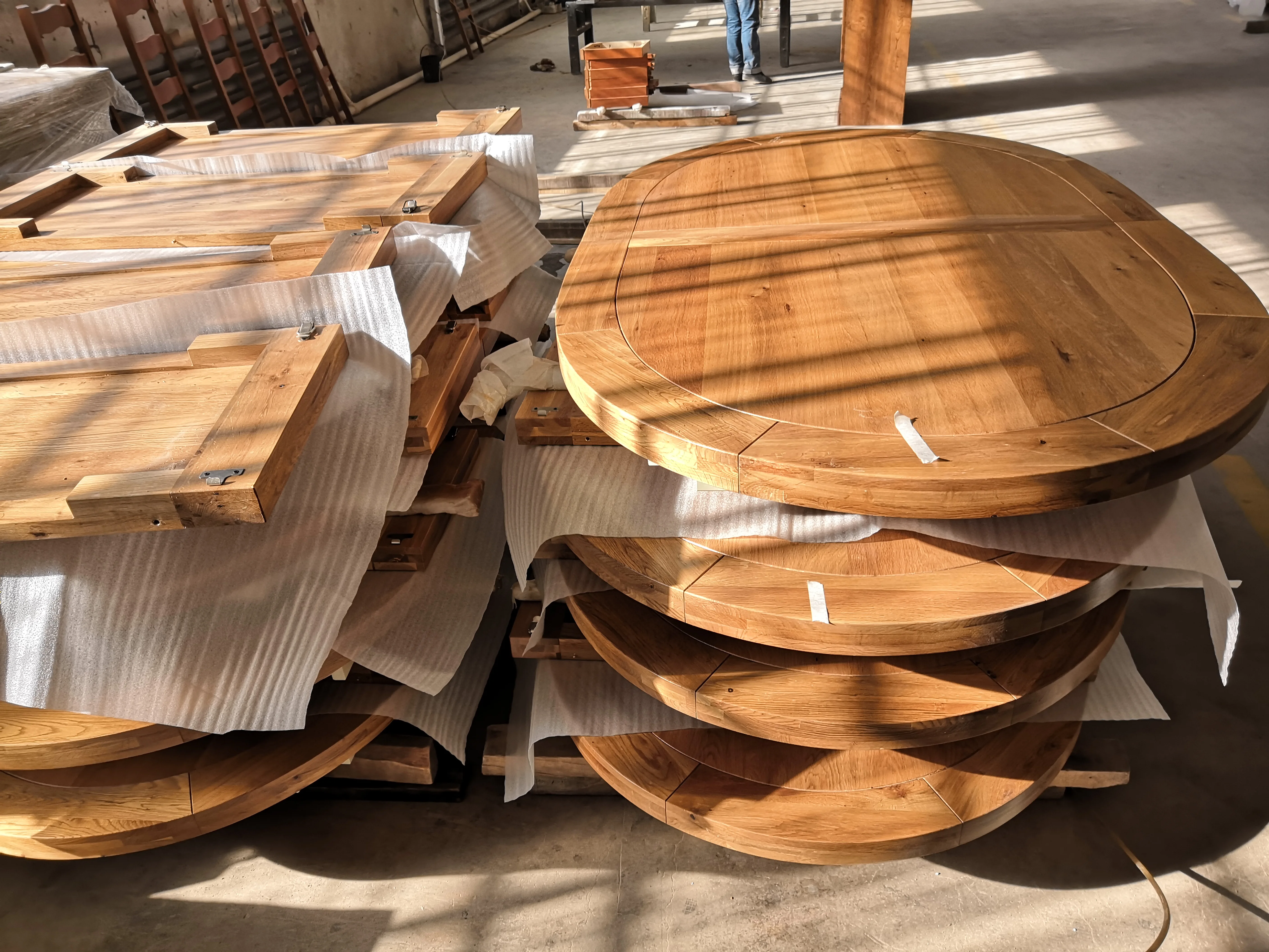 
oak expandable table dining table 