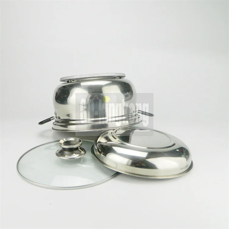 Insulated Non-Electric Thermal  Carry Cooker Double Wall Stainless Steel pot for Southeast Asia market outdoor camping cookware