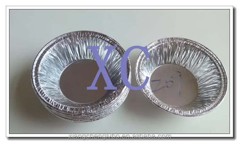 Factory price customized disposable aluminum foil cups for egg tart,aluminum baking cups,aluminum foil cup