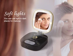 Портативный косметический спрей для лица, паровое Зеркало для лица