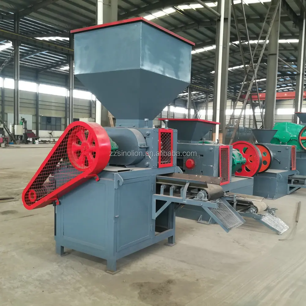 
New design hydraulic roller type mineral barbecue coal briquette machine / barbecue coal ball briquetting press machine factory 