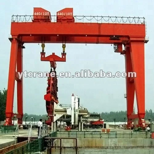 40ton/t двойной балочный козловой кран используемый для подъема тяжелых грузов