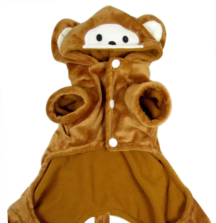 Cute Transfiguration 3D Monkey Modeling Pet Costume Japanese Dog Clothes Halloween Clothes for Pet Monkeys