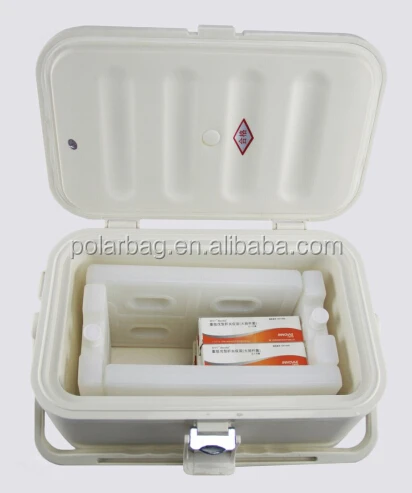 12 Liters medical laboratory cold chain storage  cooler box