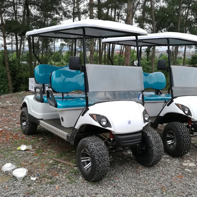 2 and 4 seats golf kart with gas power for sale