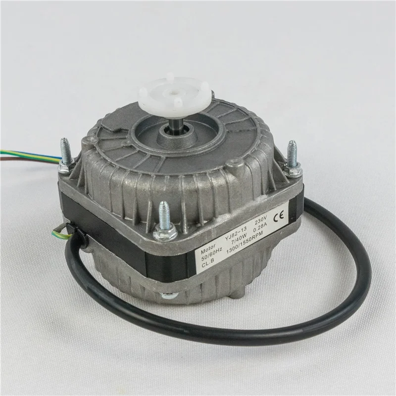 AC single phase 18/75W 220v shaded pole fan motor for refrigeration