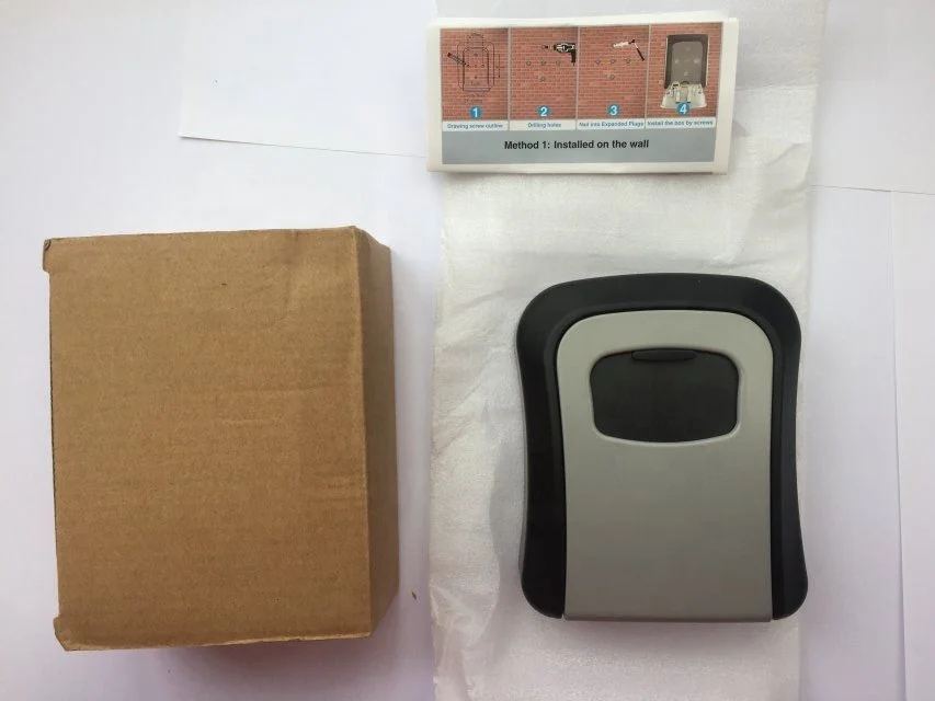 combo lock box real estate wall mounted key storage