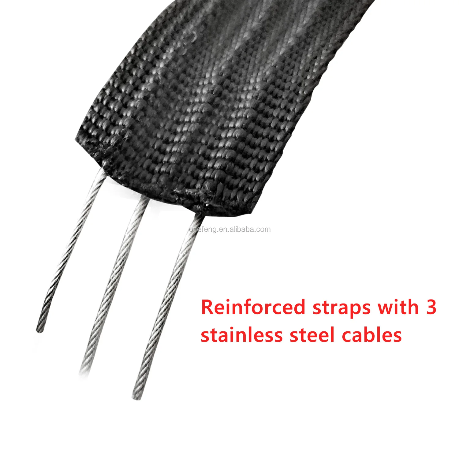 Lock Tie-Down Strap With Steel Wire Lockable Kayak Surfboard Storage Ratchet Cargo Straps